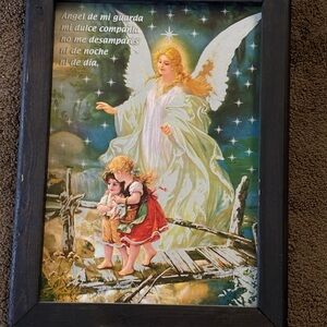 Framed Angelic Art with Children